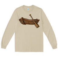 Mushroom rowboat Long Sleeve Tee - BarkalooDesign