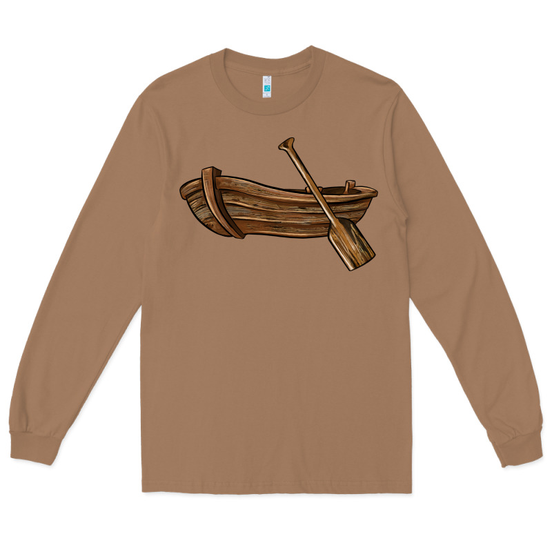 Rowboat Long Sleeve Tee by BarkalooDesign | Teevron