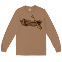 Toasted Coconut rowboat Long Sleeve Tee - BarkalooDesign