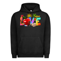 Pigment Black love teacher summer Urban Hoodie - RanaPortraitStore