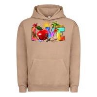 Pigment Burro love teacher summer Urban Hoodie - RanaPortraitStore