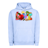 Pigment Grape Ice love teacher summer Urban Hoodie - RanaPortraitStore