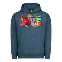 Pigment Midnight Navy love teacher summer Urban Hoodie - RanaPortraitStore