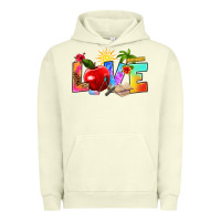 Pigment Pistachio love teacher summer Urban Hoodie - RanaPortraitStore