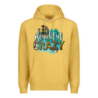 Antique Gold beautiful crazy Premium Hoodie - texasbilliewilder