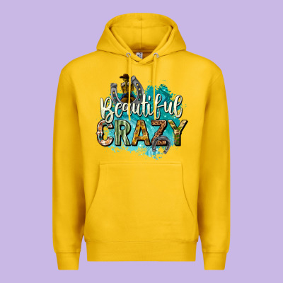 Premium Hoodie beautiful crazy