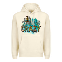 Sandshell beautiful crazy Premium Hoodie - texasbilliewilder