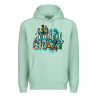 Seafoam beautiful crazy Premium Hoodie - texasbilliewilder