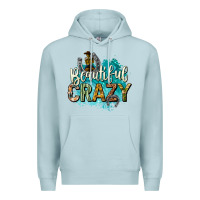 Blue Mist beautiful crazy Premium Hoodie - texasbilliewilder