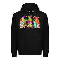 Black summer gnomes Premium Hoodie - Zillion Design Studio