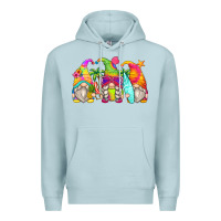 Blue Mist summer gnomes Premium Hoodie - Zillion Design Studio