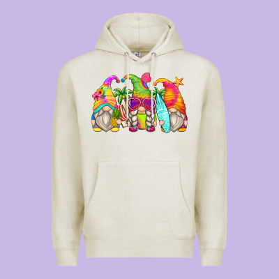 Summer Gnomes Premium Hoodie Designed By Zillion Design Studio