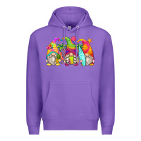 Purple summer gnomes Premium Hoodie - Zillion Design Studio