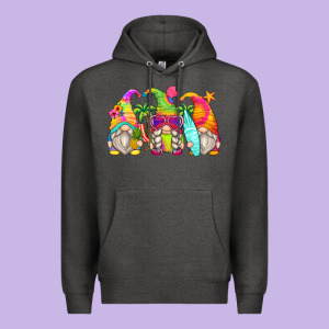 Summer Gnomes Premium Hoodie Designed By Zillion Design Studio