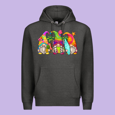 Summer Gnomes Premium Hoodie Designed By Zillion Design Studio