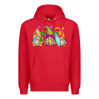 Red summer gnomes Premium Hoodie - Zillion Design Studio