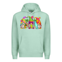Seafoam summer gnomes Premium Hoodie - Zillion Design Studio