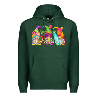 Sports Green summer gnomes Premium Hoodie - Zillion Design Studio
