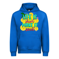 Cobalt life is  make it sweet Urban Hoodie - RanaPortraitStore
