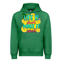 Emerald life is  make it sweet Urban Hoodie - RanaPortraitStore