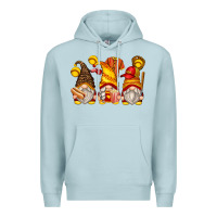 Blue Mist softball gnomes Premium Hoodie - Zillion Design Studio