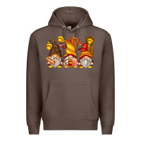 Coffee softball gnomes Premium Hoodie - Zillion Design Studio