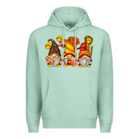 Seafoam softball gnomes Premium Hoodie - Zillion Design Studio