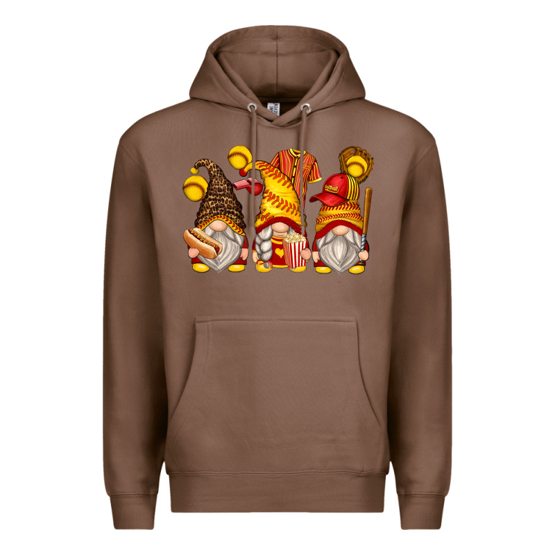 Softball Gnomes Premium Hoodie by Zillion Design Studio | Teevron