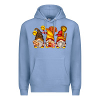 Colony Blue softball gnomes Premium Hoodie - Zillion Design Studio