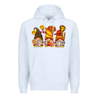 White softball gnomes Premium Hoodie - Zillion Design Studio