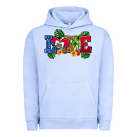 Pigment Grape Ice love haitian republic Urban Hoodie - RanaPortraitStore