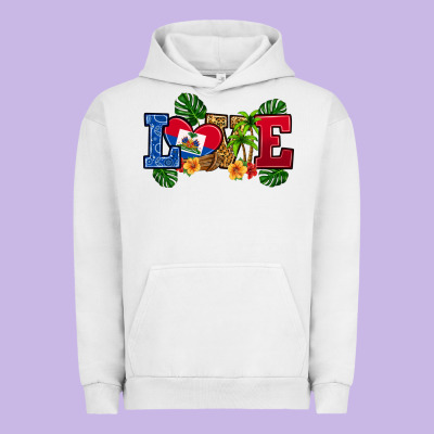 Urban Hoodie love haitian republic
