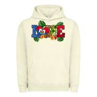 Pigment Pistachio love haitian republic Urban Hoodie - RanaPortraitStore