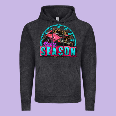 Racing Season Motorcycle Vintage Hoodie Designed By Adodesignshop