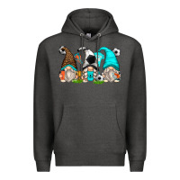 Charcoal Heather soccer gnomes Premium Hoodie - Zillion Design Studio