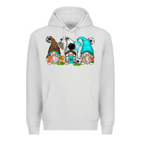 Dove Grey soccer gnomes Premium Hoodie - Zillion Design Studio