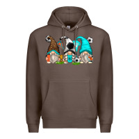 Coffee soccer gnomes Premium Hoodie - Zillion Design Studio