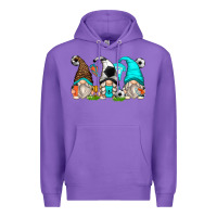 Purple soccer gnomes Premium Hoodie - Zillion Design Studio