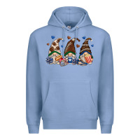 Colony Blue football gnomes Premium Hoodie - Zillion Design Studio