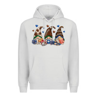 Dove Grey football gnomes Premium Hoodie - Zillion Design Studio