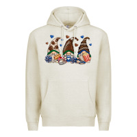 Oatmeal Heather football gnomes Premium Hoodie - Zillion Design Studio