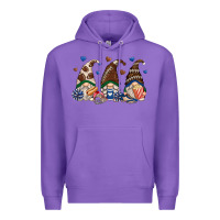 Purple football gnomes Premium Hoodie - Zillion Design Studio