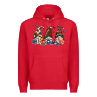 Red football gnomes Premium Hoodie - Zillion Design Studio