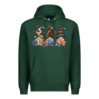 Sports Green football gnomes Premium Hoodie - Zillion Design Studio