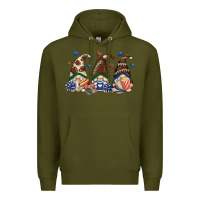 Army Green football gnomes Premium Hoodie - Zillion Design Studio