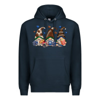 Navy football gnomes Premium Hoodie - Zillion Design Studio
