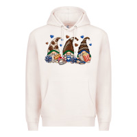 Pale Pink football gnomes Premium Hoodie - Zillion Design Studio