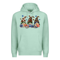 Seafoam football gnomes Premium Hoodie - Zillion Design Studio