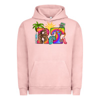 Pigment Salmon respiratory therapist summer Urban Hoodie - RanaPortraitStore