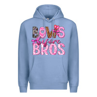Colony Blue bows before bros Premium Hoodie - texasbilliewilder